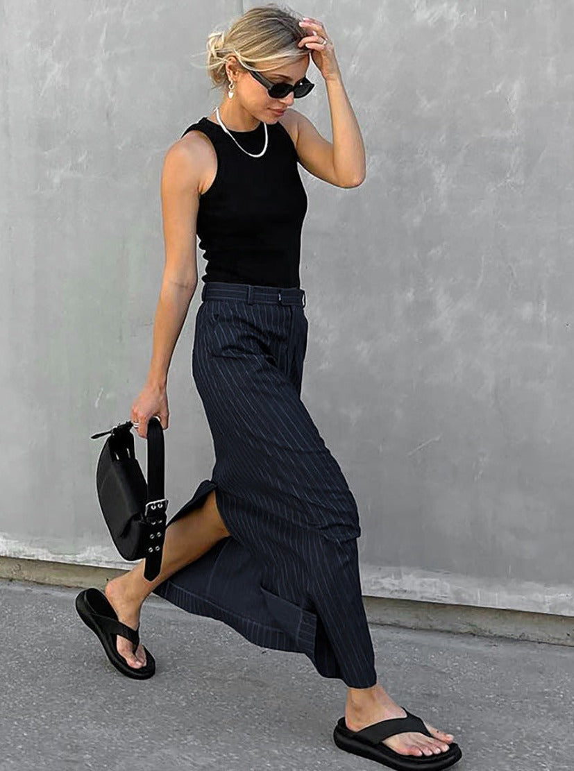 Elegant Temperament Slim Long Skirt